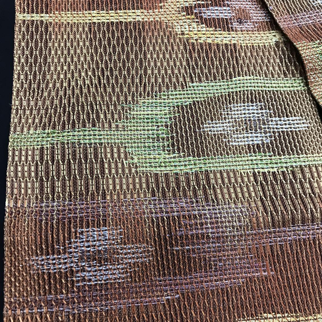 夏のお着物 正絹 羅の名古屋帯 未使用 お値下げしました❣️