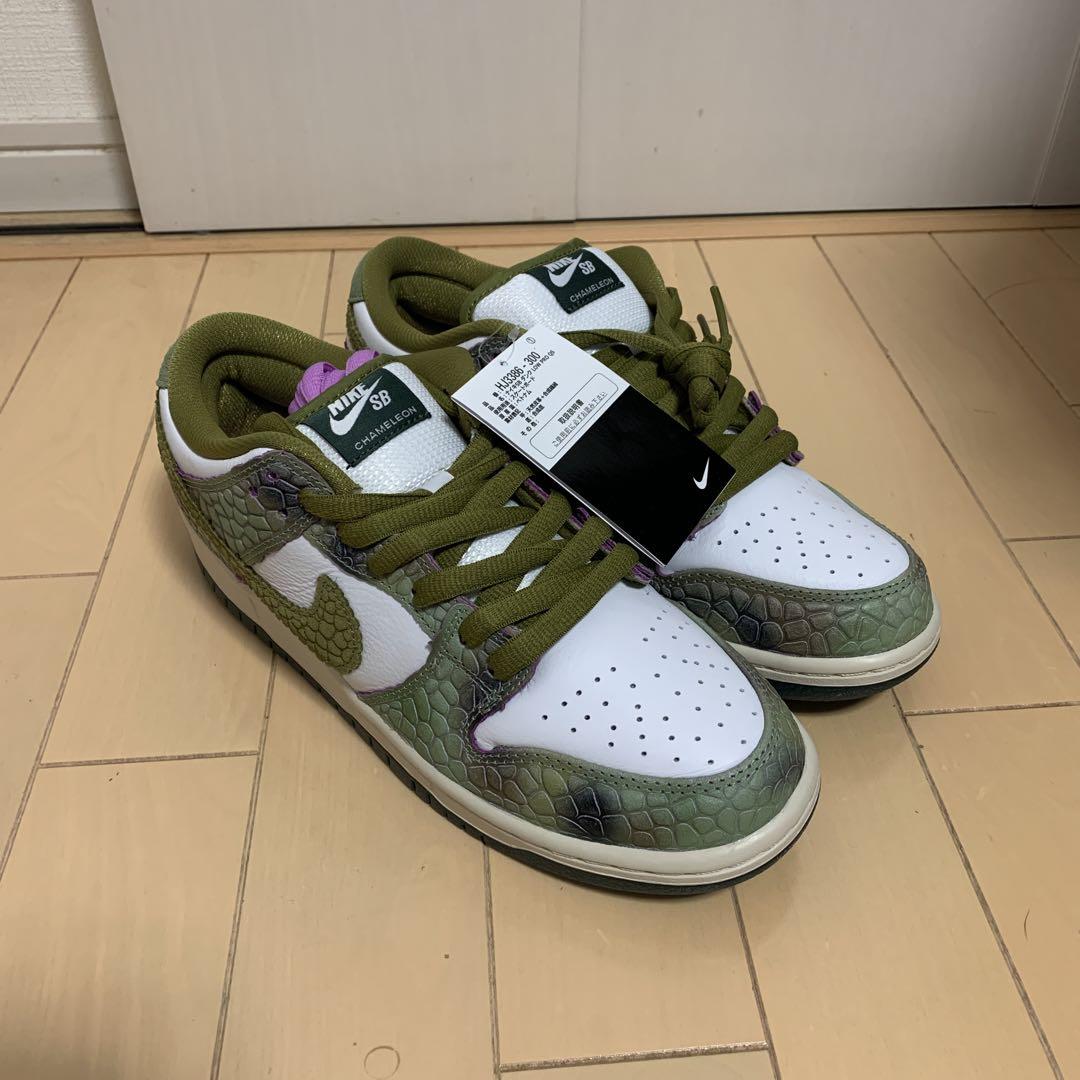 新品SB Dunk Low Pro White and Pacific Moss