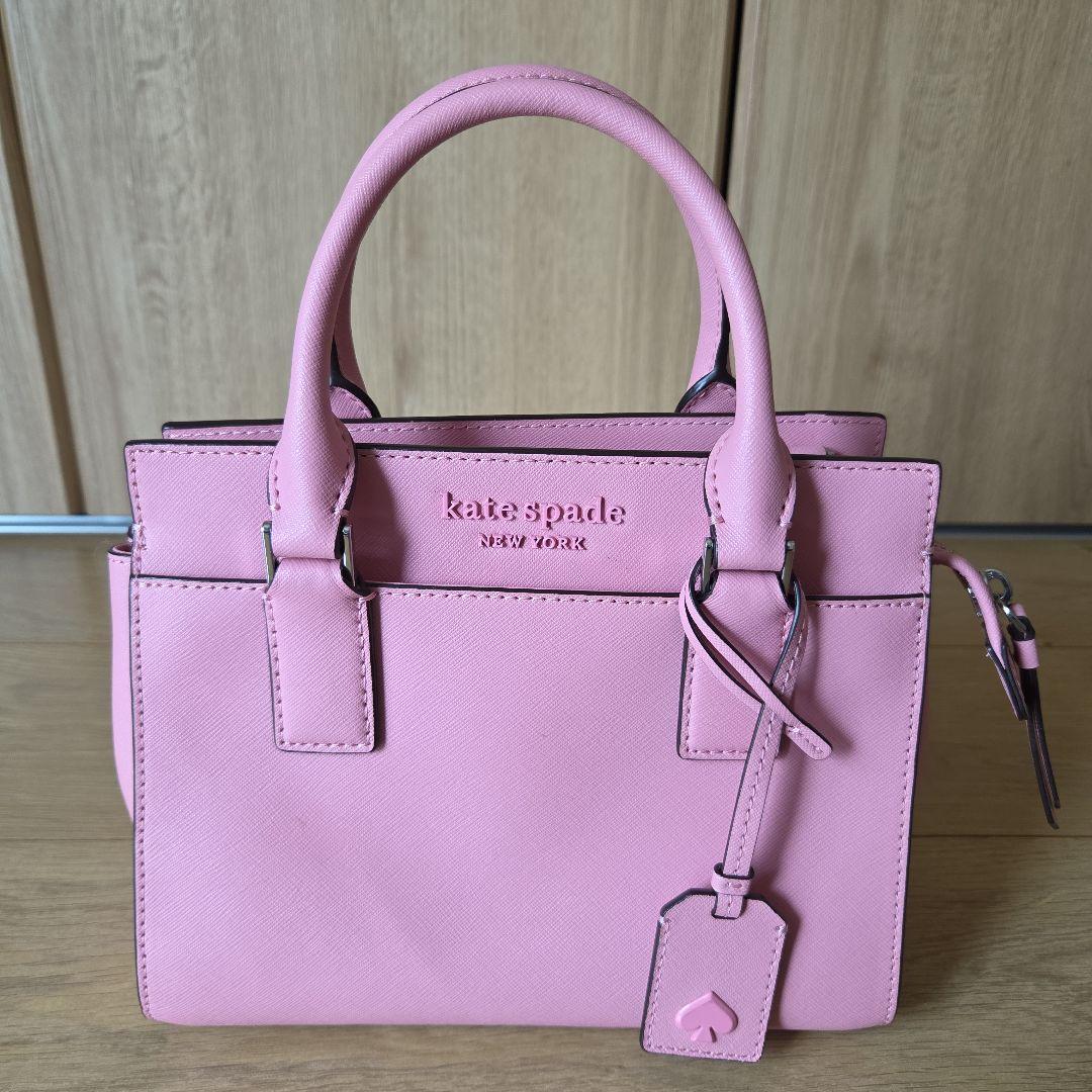 kate spade ピンク ハンドバッグ