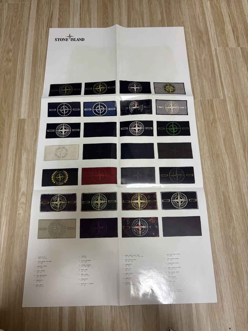 ポスター付きSTONE ISLAND Storia アーカイブ