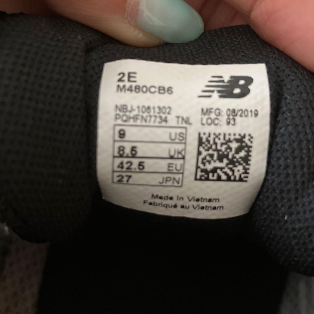 新品未使用タグ付 New Balance ニューバランス スニーカー27