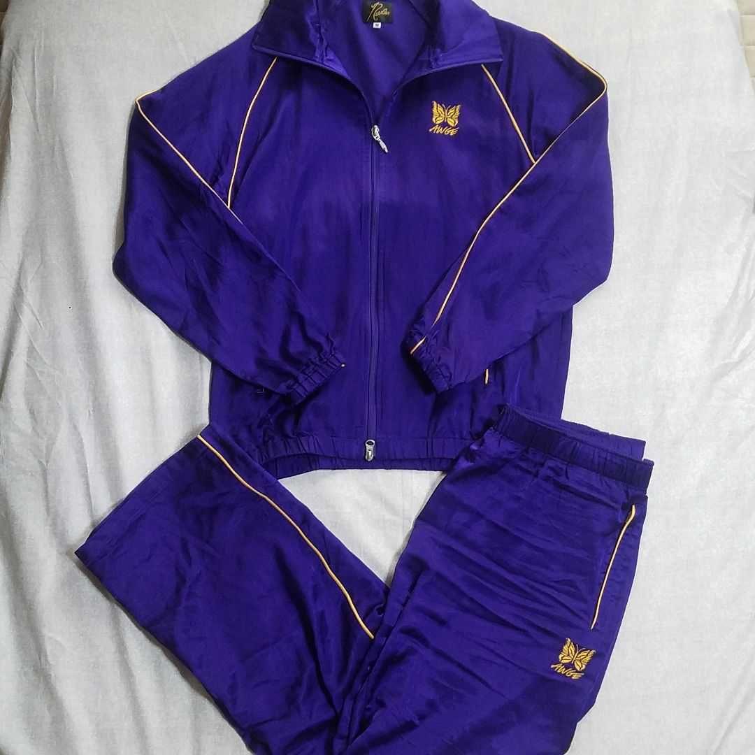 NEEDLES AWGE セットアップ パープル レーヨン 古着 | www.avredentor