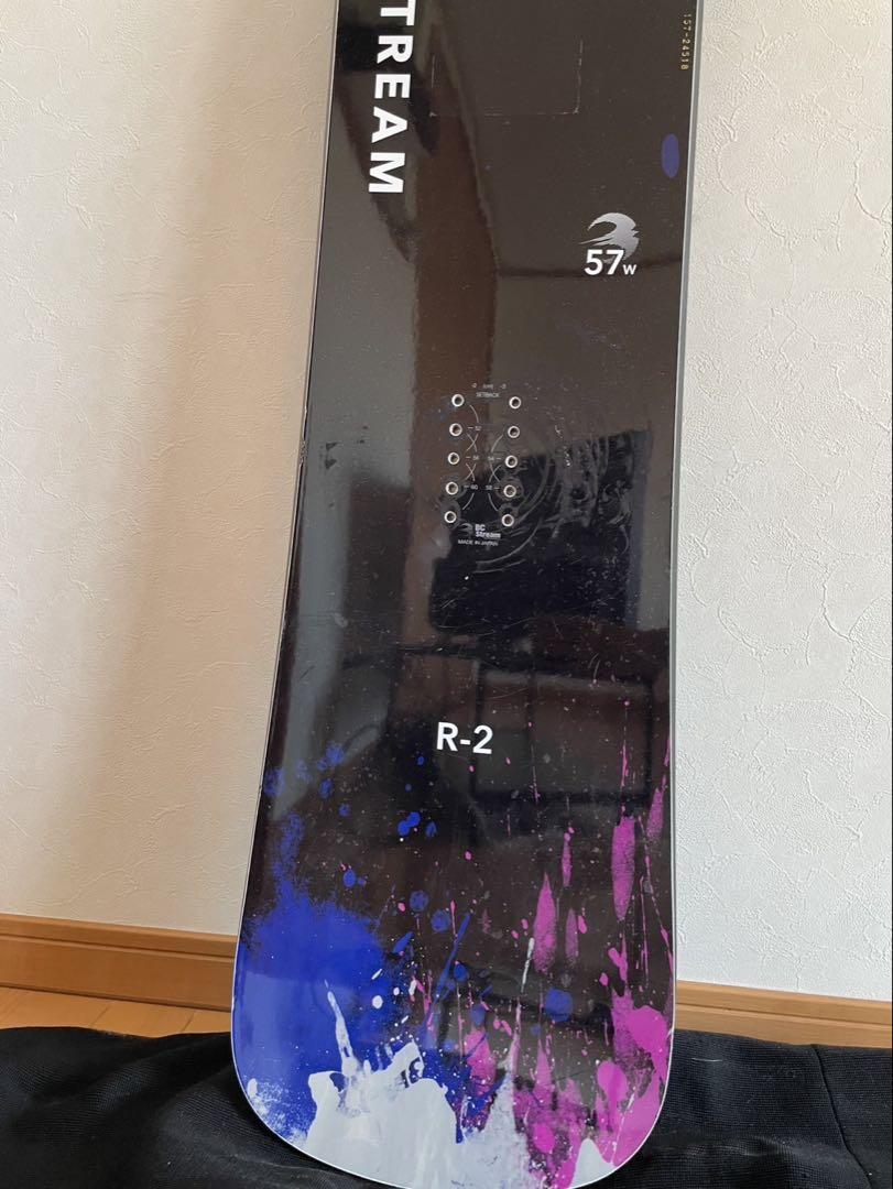 BC STREAM R-2 57W スノーボード