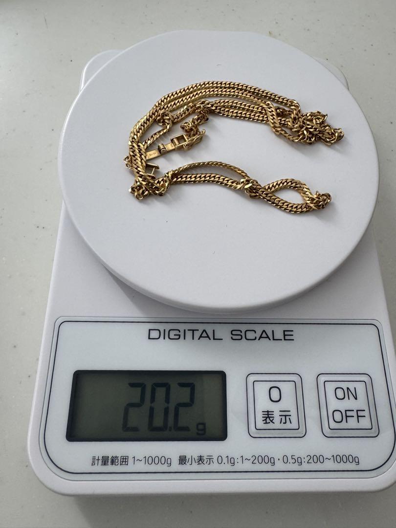 【限界値下げ‼️】6面ダブル喜平 ネックレス 60㎝ 20g 幅3mm 造幣局 限界値下げ‼️】6面ダブル喜平 ネックレス 60㎝ 20g 幅3mm