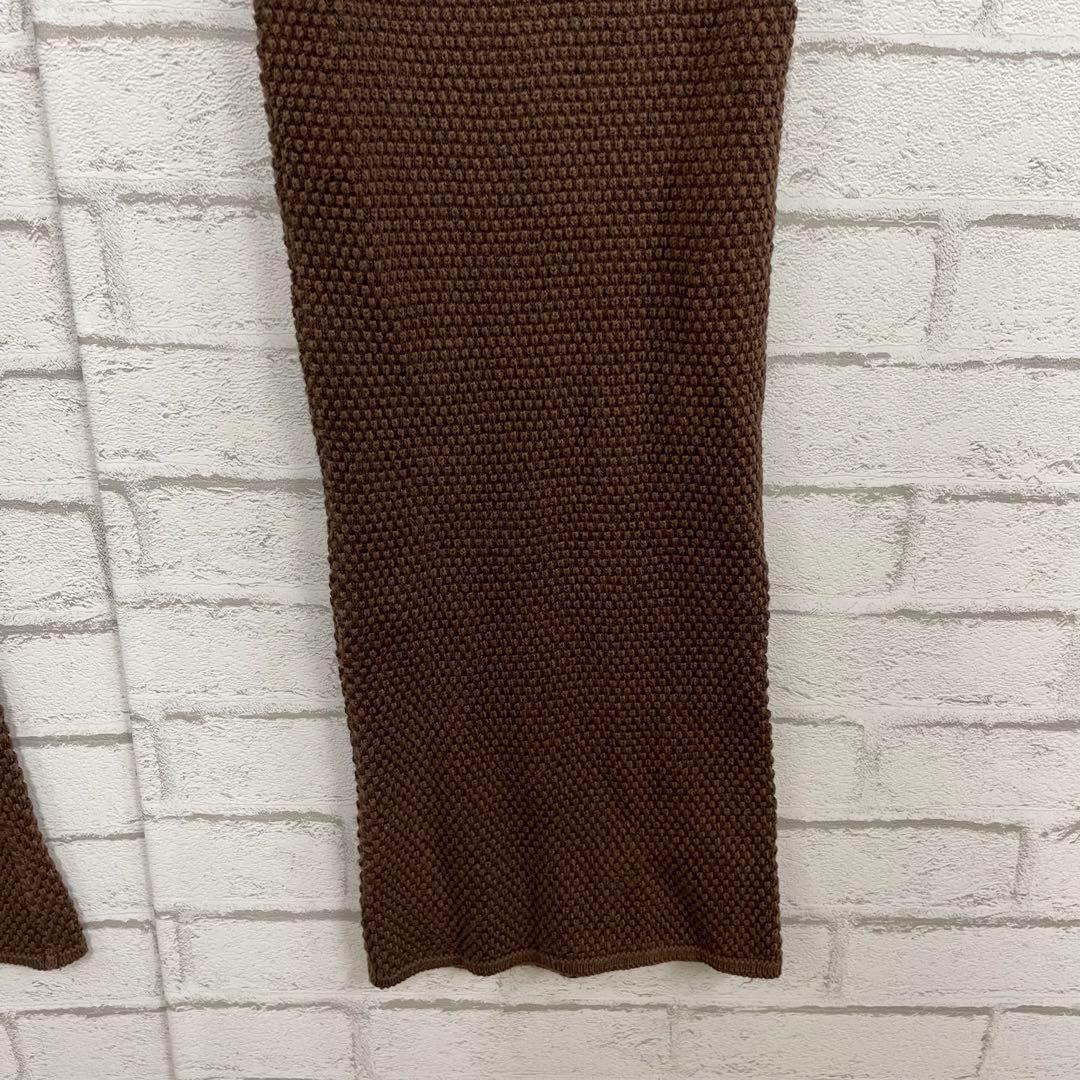 【美品】トゥルーコットンニットパンツ　ウェストゴム　フェミニンオシャレカジュアル