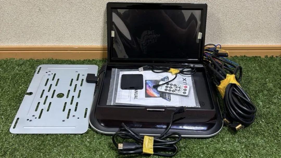 フリップダウンモニター　12.5インチ　スリムデザイン　新品