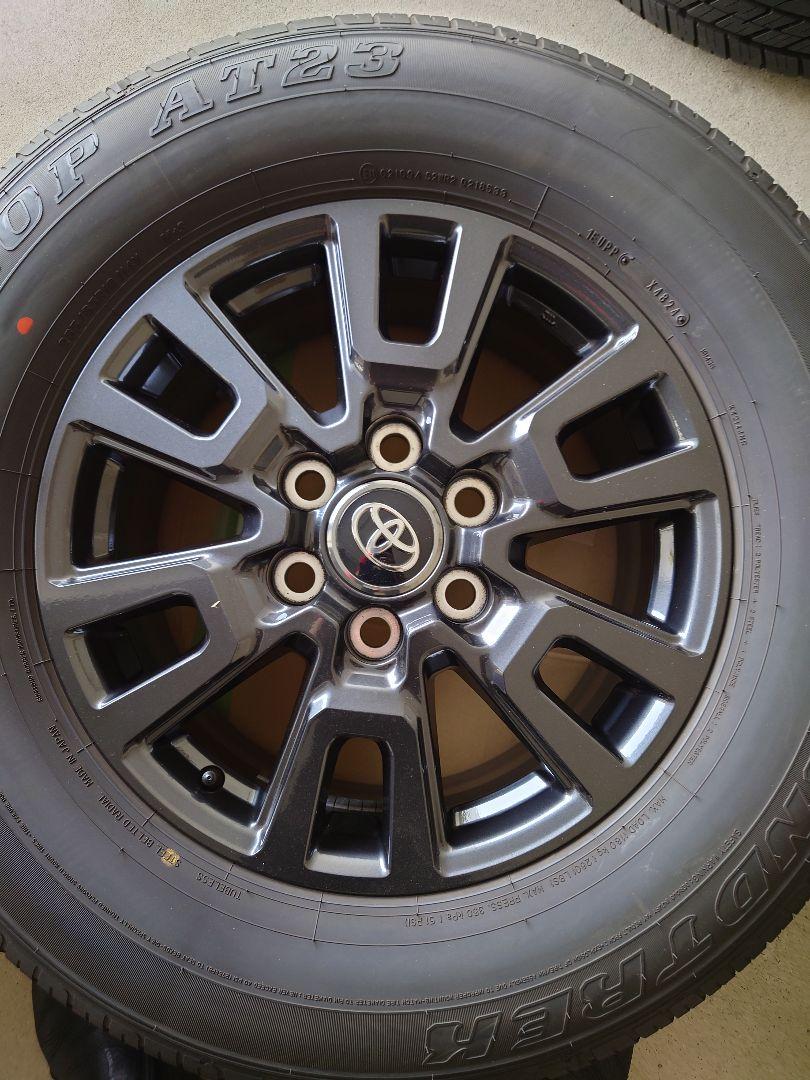 とっておきし福袋 ランクル250 純正ホイールタイヤ4本セット265/65R18 - メルカリ タイヤ・ホイール