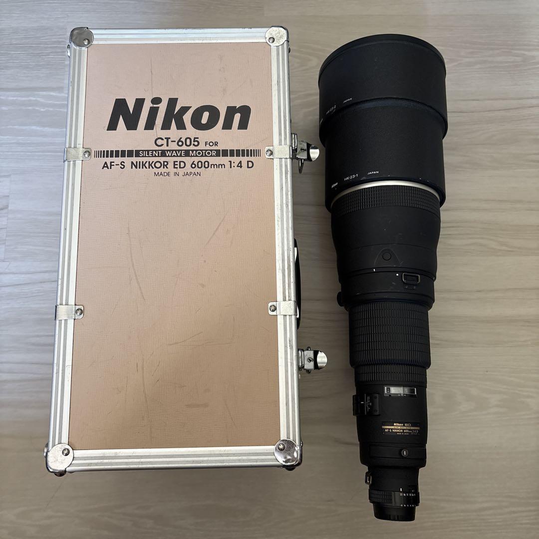 【ジャンク】AF-S NIKKOR ED 600mm F4 D 希少 NIKON AF-S ED NIKKOR 600mm F4 D ジャンク - メルカリ