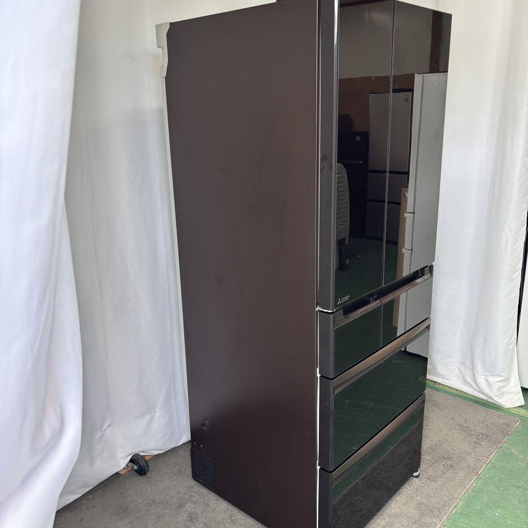 742⭕️設置無料 冷蔵庫 三菱 大型 600ℓ フレンチドア 中古 安い