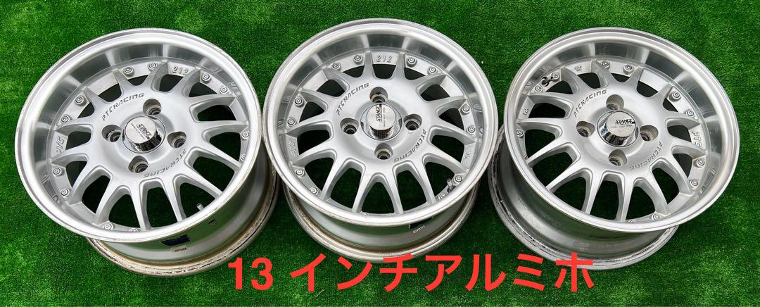 PTC RACING PTC 13インチ 6j PCD100,4穴+35ハブ66