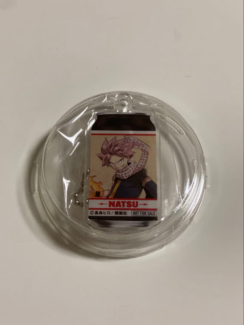 フェアリーテイル ナツ 缶バッジ アクリルキーリング フェアリーテイルラベル缶 当たり ナツ アクリルキーホルダー - メルカリ