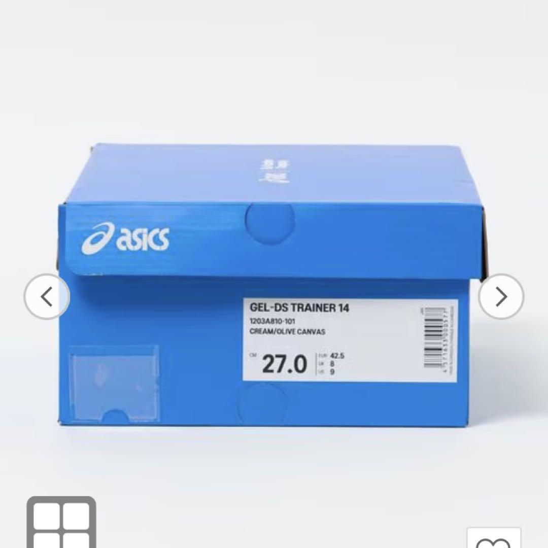 ＜asics＞GEL DS TRAINER14/スニーカー 27cm