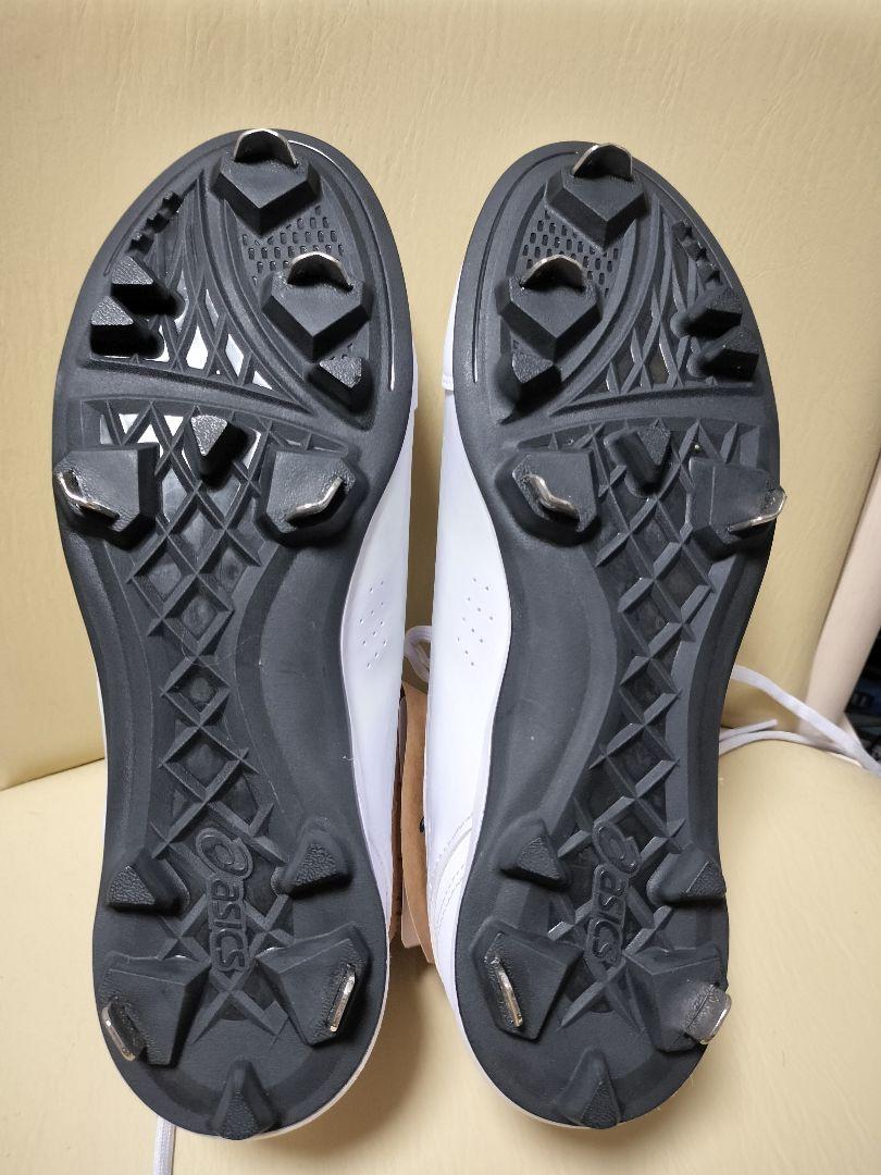 【26センチ】ASICS ホワイト スパイクシューズ