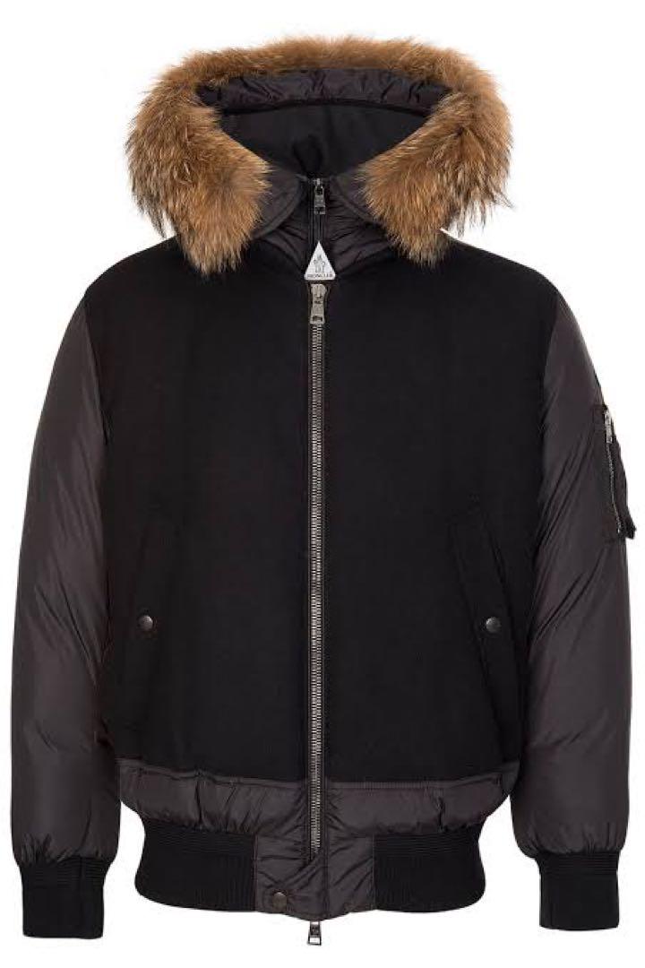 高級　モンクレール　muscade ネイビー 2 ma-1 moncler