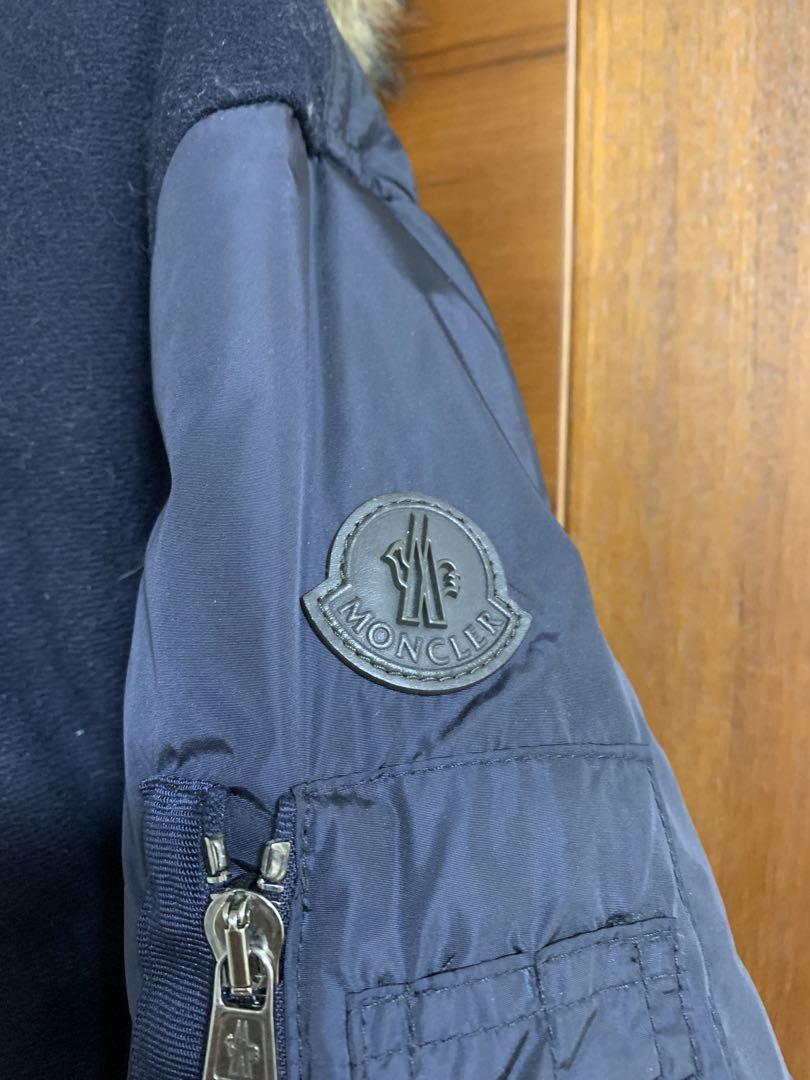 高級　モンクレール　muscade ネイビー 2 ma-1 moncler