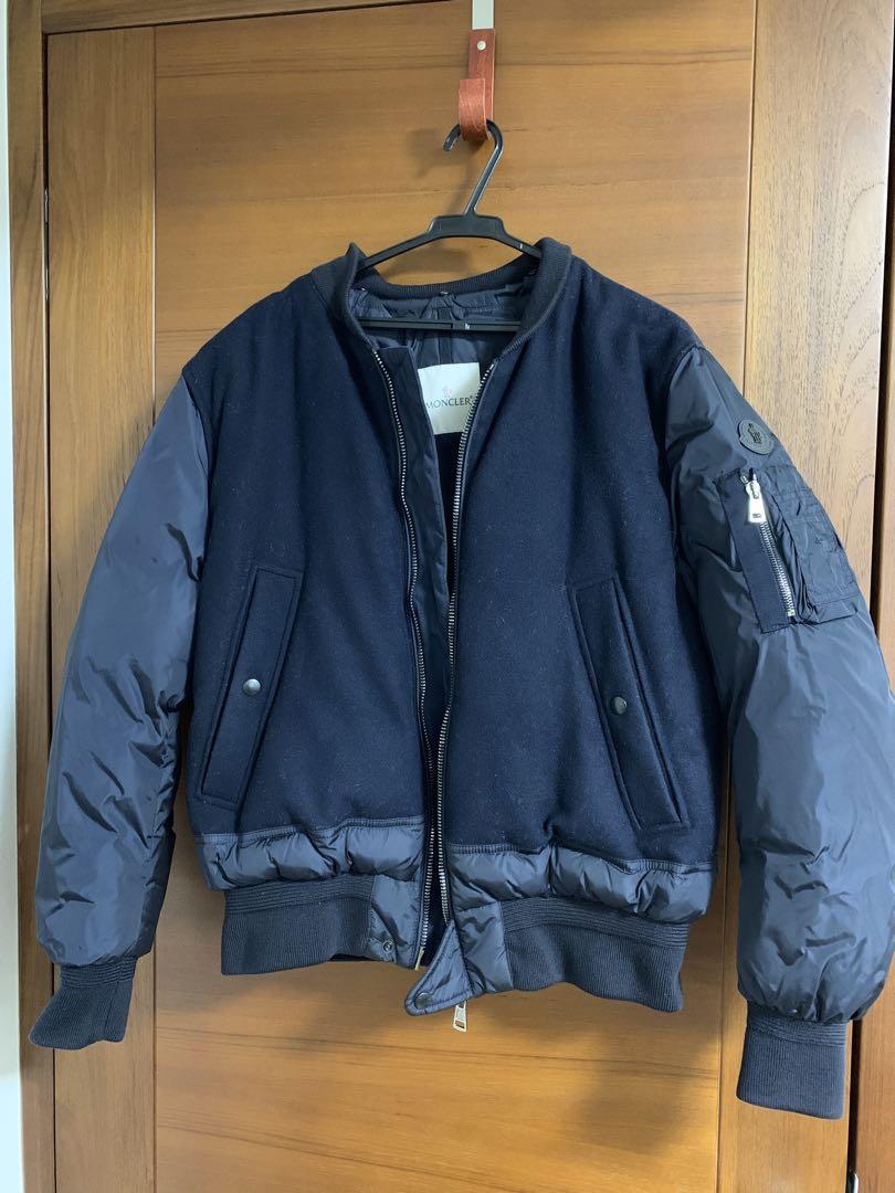 高級　モンクレール　muscade ネイビー 2 ma-1 moncler
