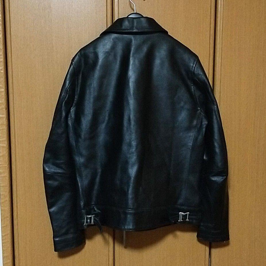 STOOGE & CO シングルライダースジャケット M ブラック 黒