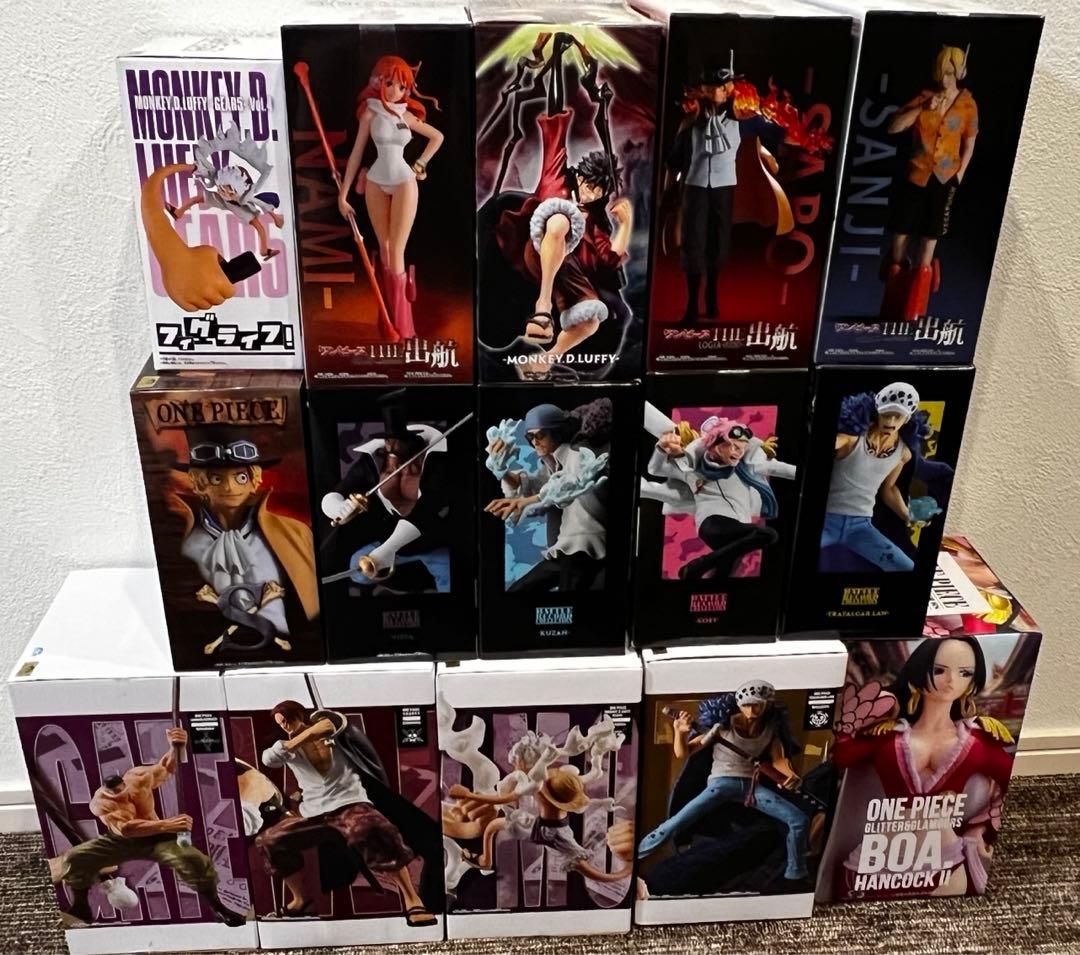ONE PIECE フィギュア15体まとめ売り+おまけ付 ONE PIECE フィギュア15体まとめ売り+おまけ付