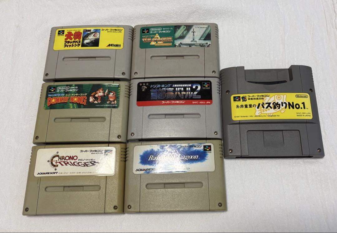スーパーファミコン 7本セット ソフト スーファミ 任天堂 - メルカリ