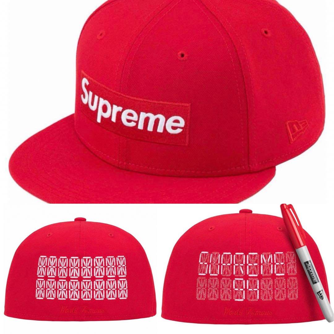 ◼️新品未使用◼️8◼️supreme Sharpy Box LogoNewEra Sharpie® Box Logo New Era® | Supreme 24ss