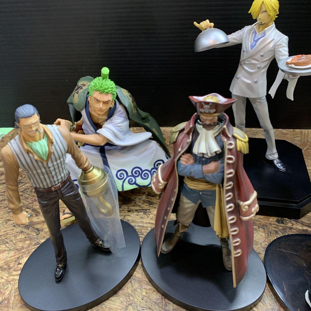 ワンピース フィギュア 6体＋ペーパーナイフセット