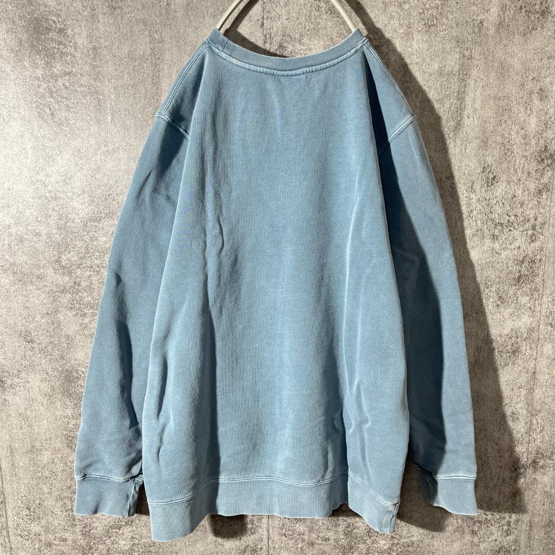 [大人気]　ステューシー　スウェット　プリント◎　ストックロゴ　くすみカラー