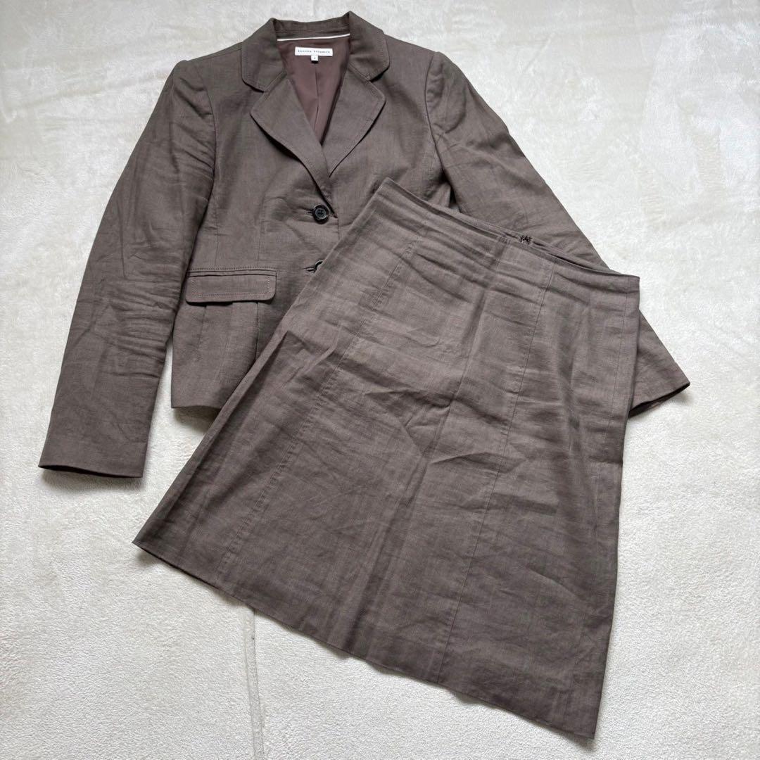 BANANA REPUBLIC リネンセットアップ サイズ4