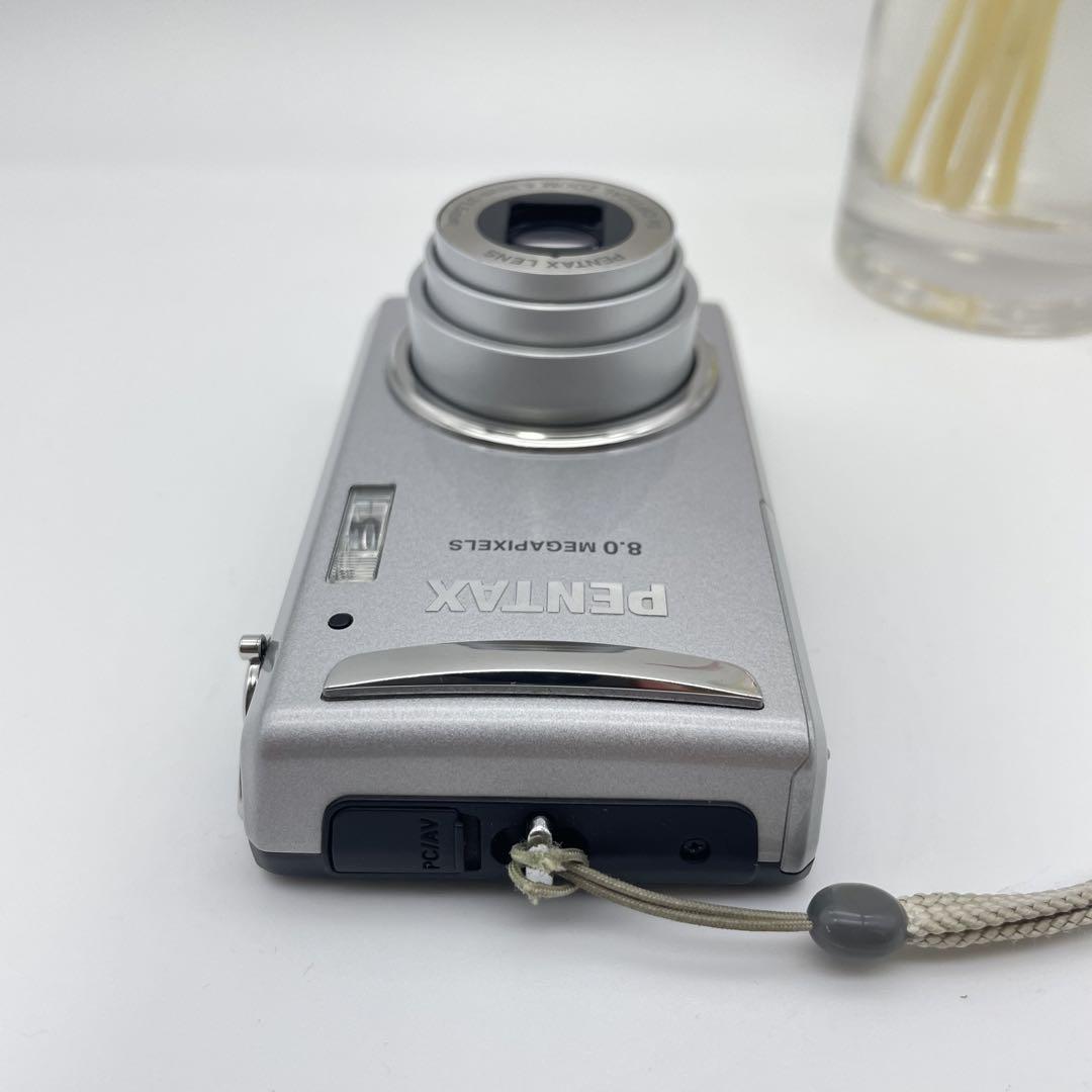 スマホ転送OK✨PENTAX Optio V20✨動作確認済 希少 可愛いカメラ