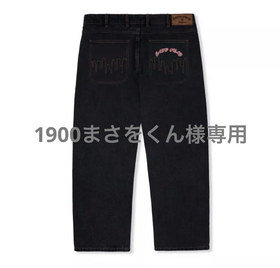 パンツ CASH ONLY BAGGY DENIMJEANS WASHED BLACK CASH ONLY BAGGY DENIM JEANS WASHED BLACK - メルカリ