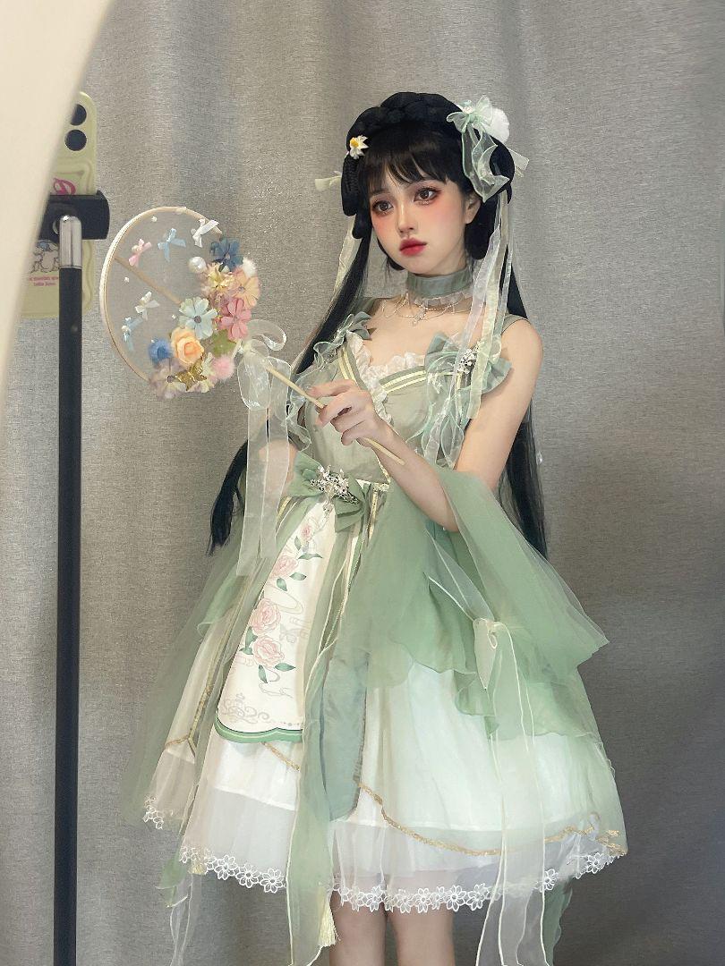 メイド服 コスプレ メイド ゴスロリ 可愛い ゴシック セット 一式 ワンピース