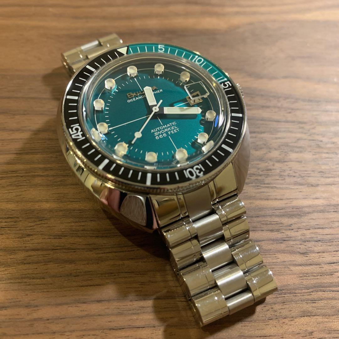 BULOVA ブローバ　オーシャノグラファー デビルダイバー  グリーン　自動巻