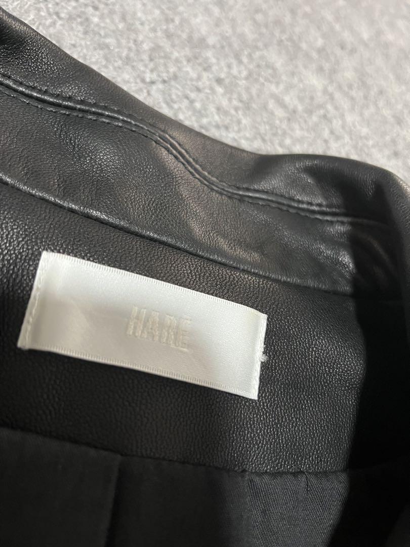 HARE ダブル ライダース 羊革 S HAL07003AD