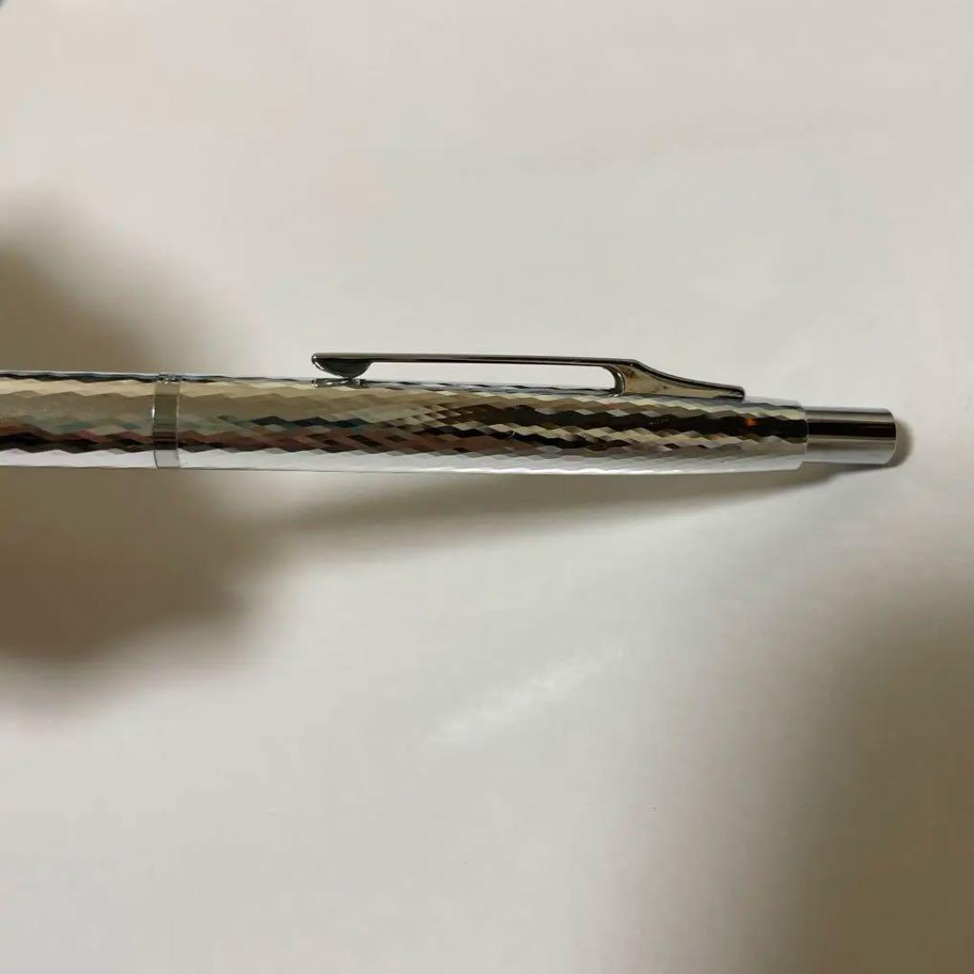 希少・美品】Tombow シャーペン 金属製 波シリーズ 槌目模様