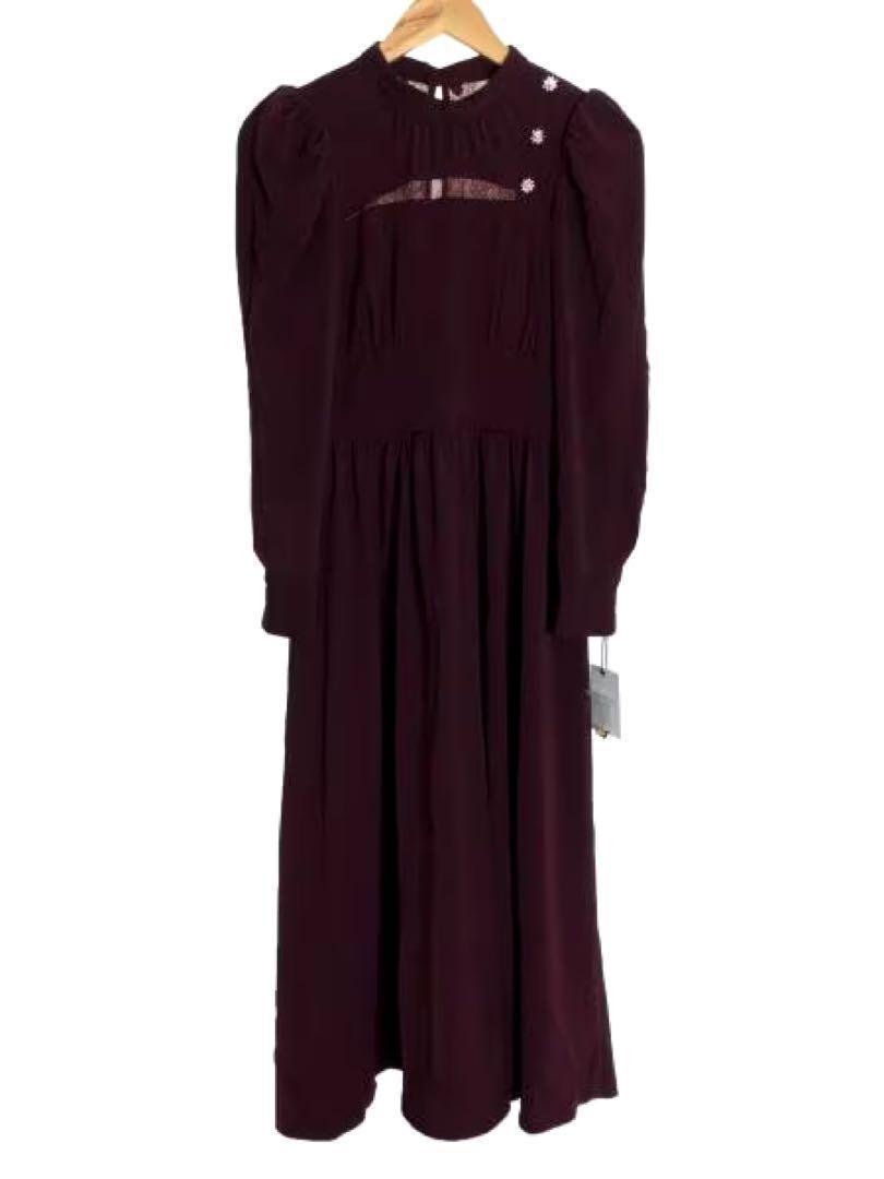 【新品未使用タグ付き】Her lip to garnet ワンピース 赤 画像4