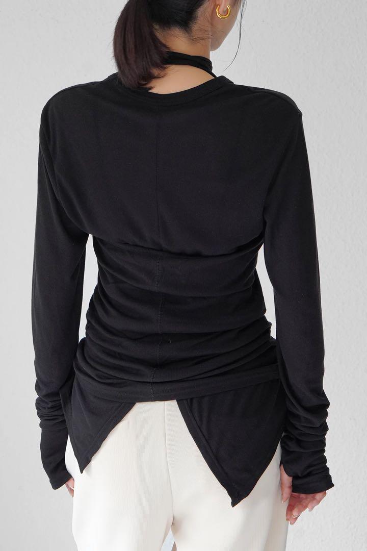 ブランド通販サイトをすべて SOLOV FLOAT SHEER LONG TEE キャミセット トップス