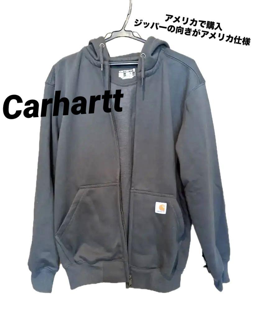 【米国で購入】早い者勝ち！Carhartt カーキー ジップアップパーカー
