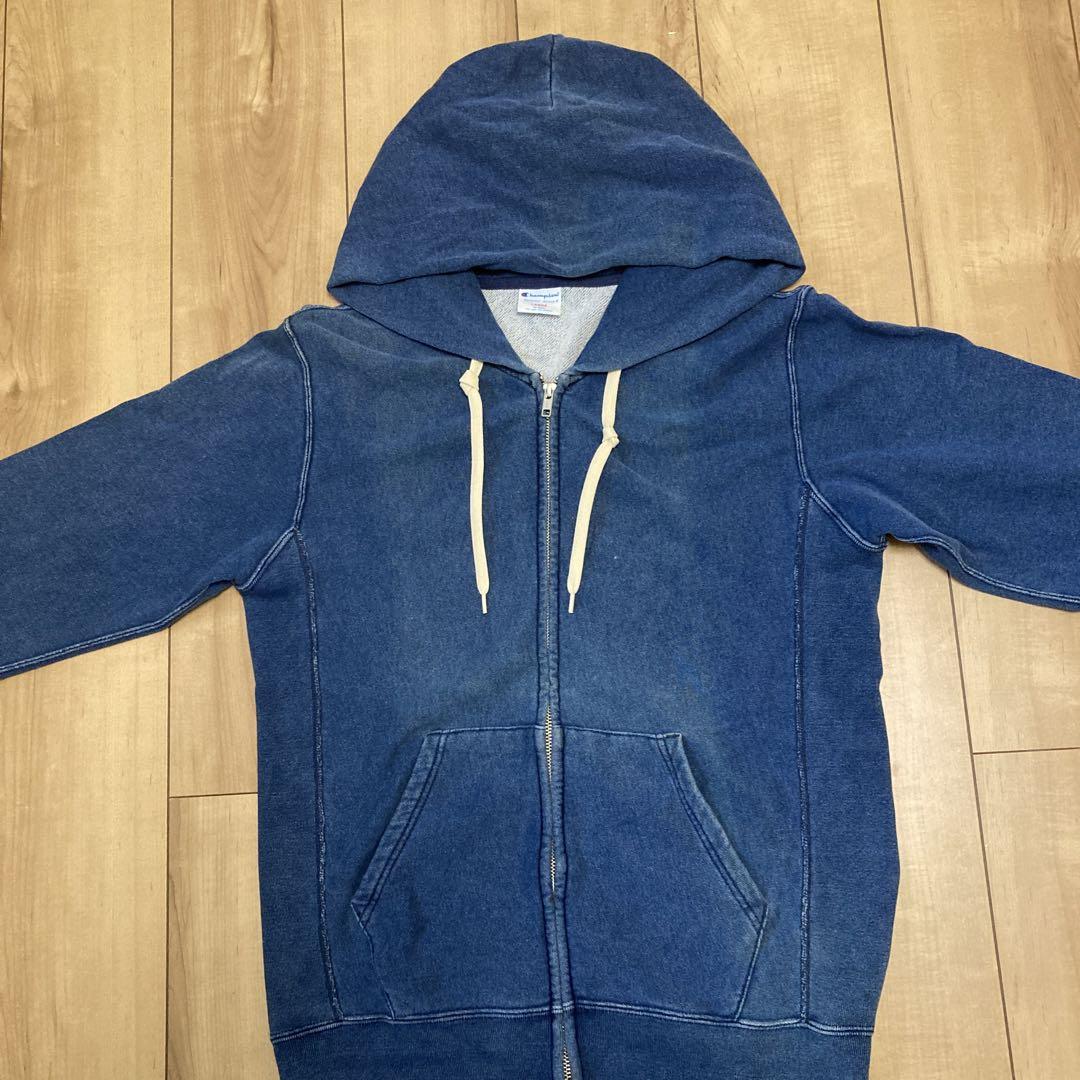 Champion  フード付きスウェット L パンツ L
インディゴ