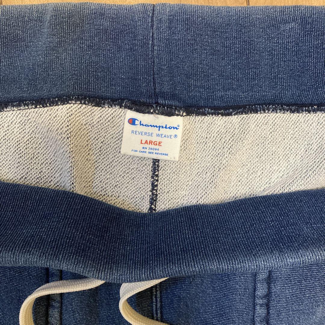 Champion  フード付きスウェット L パンツ L
インディゴ