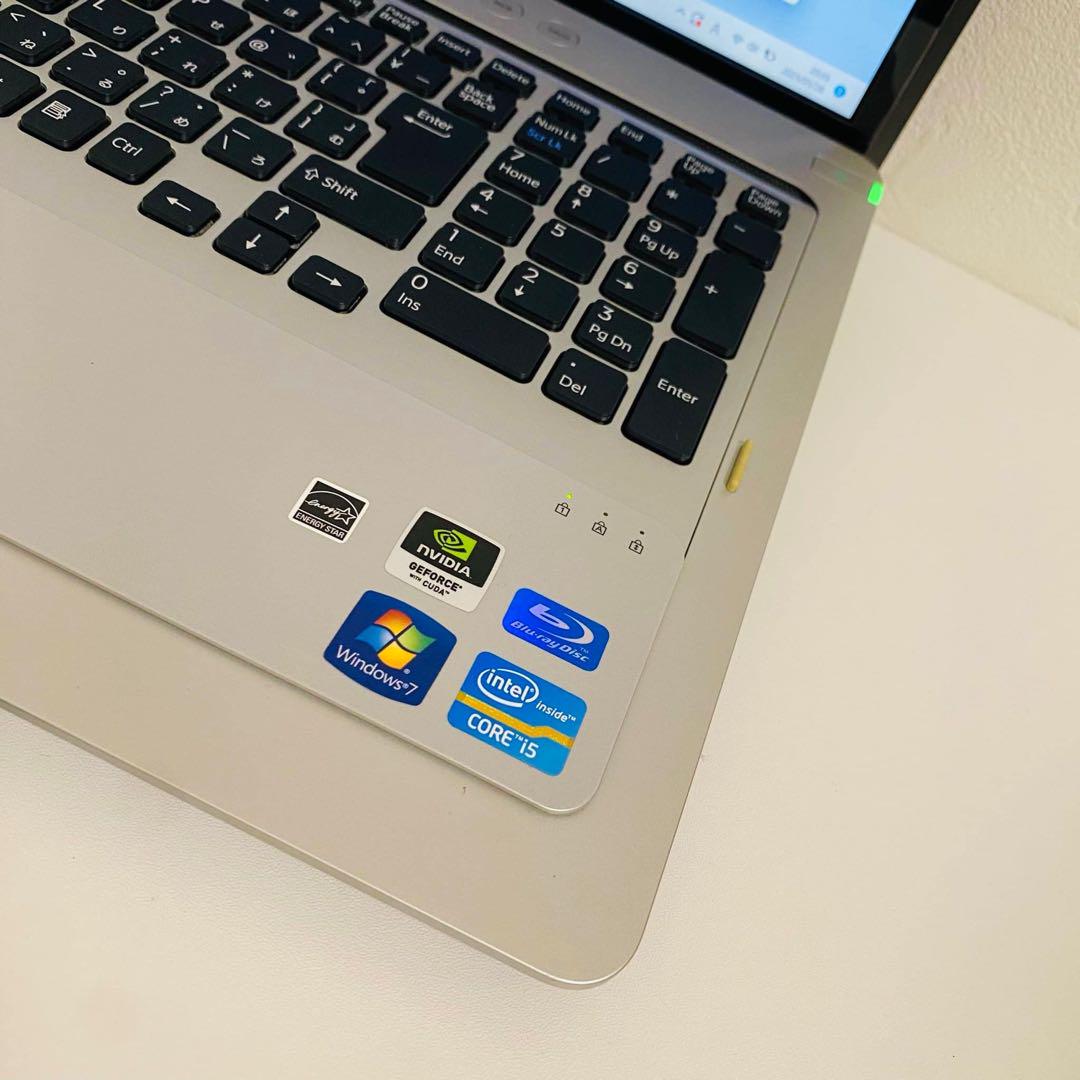 Y643 SonyVaioノートパソコンi5高速SSD大画面Windows11 Y643 SonyVaioノートパソコンi5高速SSD大画面Windows11