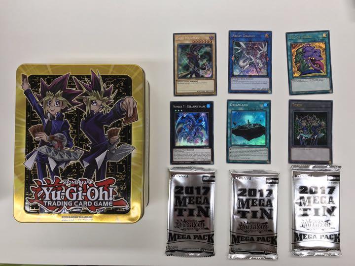 未開封 遊戯王 遊戯缶 2017 MEGA TINS 新品