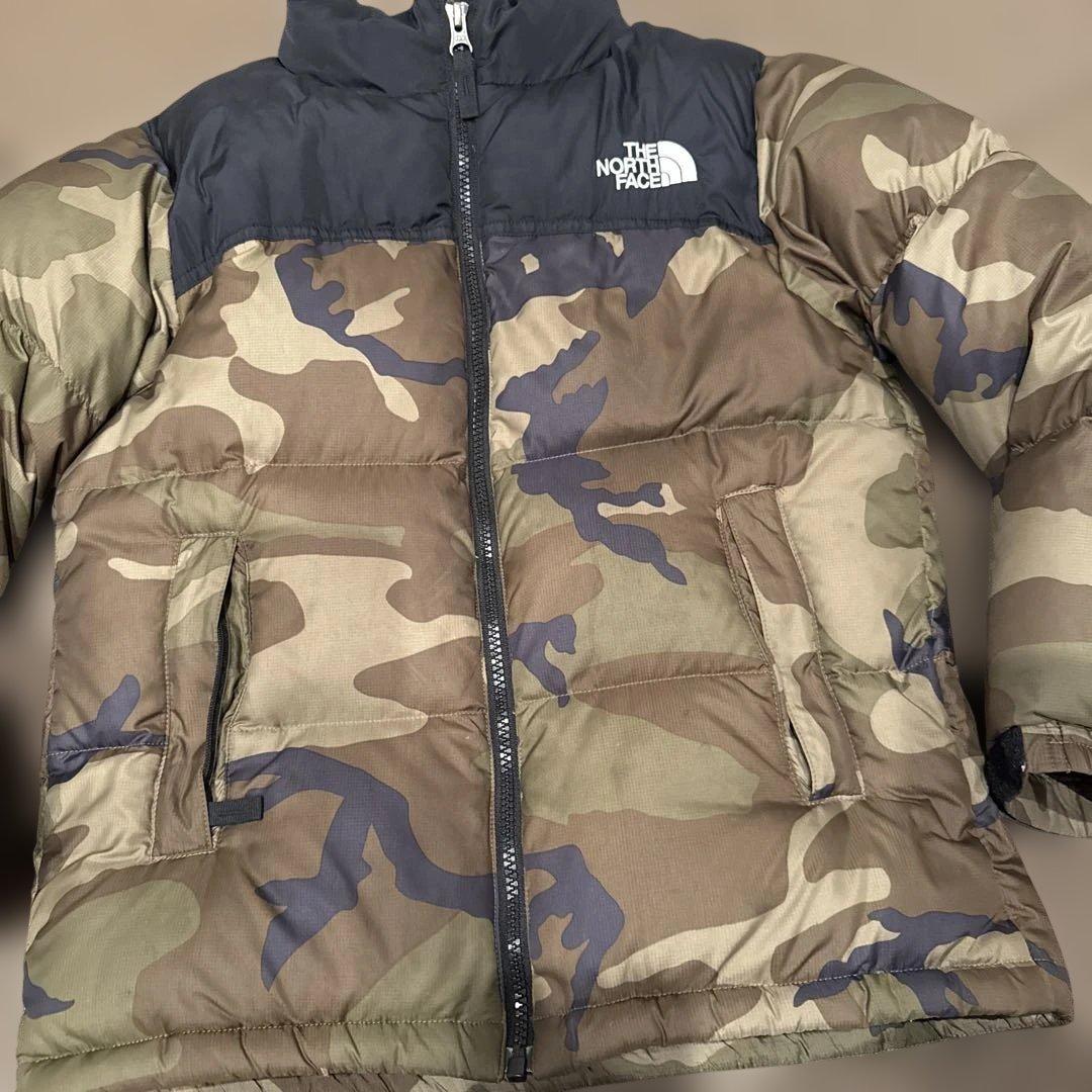 The North Face 迷彩柄 ダウンコート