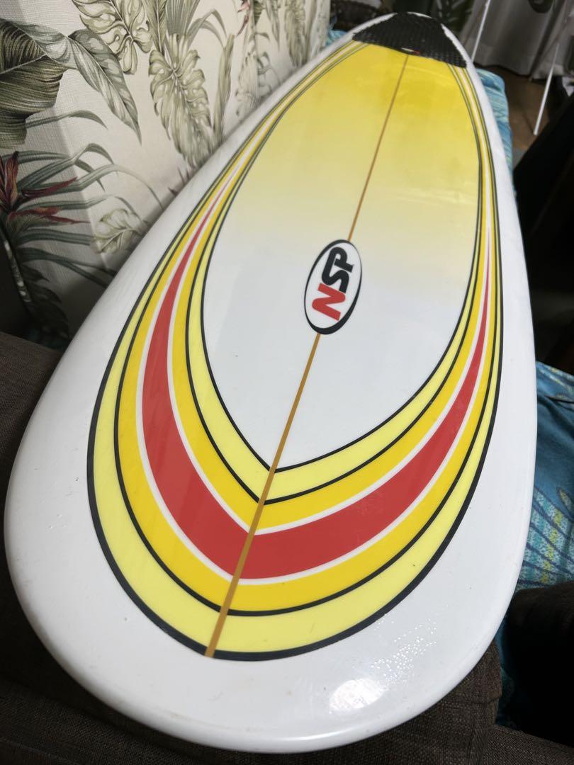 ratta　NSP サーフボード7'6ft ミッドレングスハードケース