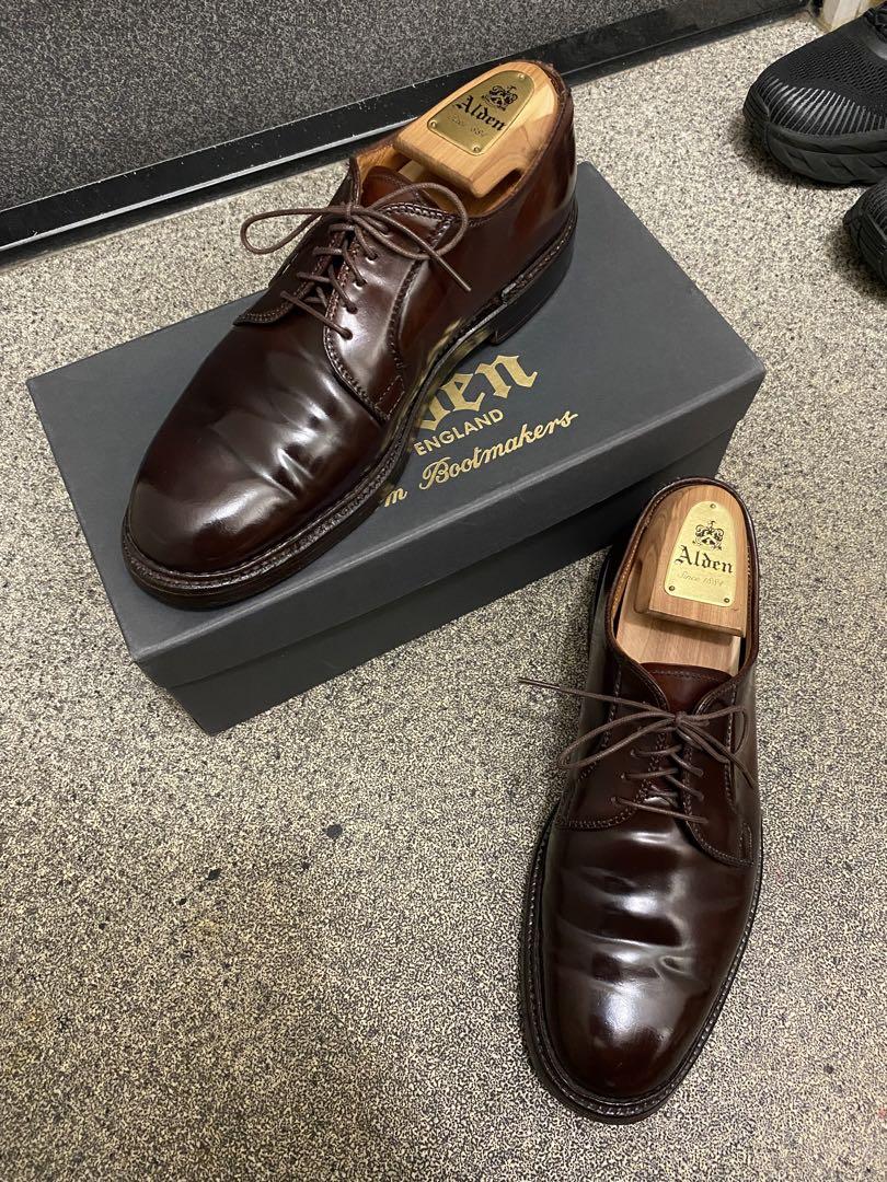 [Alden] バリー 990C カラー8コードバン PTB コマンドソール Alden / 990 / コードバン / No.8 / バリー / 7.5 D