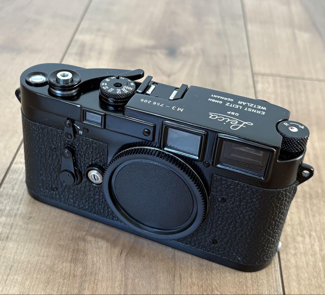 ライカ M3 ブラックペイント OH済 ダブルストローク Black Paint