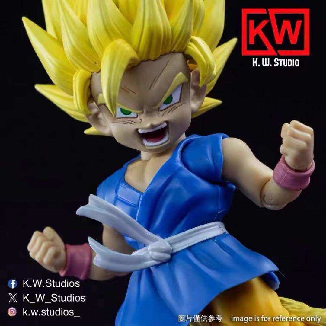 S.H.Figuarts孫悟空GT用スーパーサイヤ人＆2＆3セット KWスタジオ