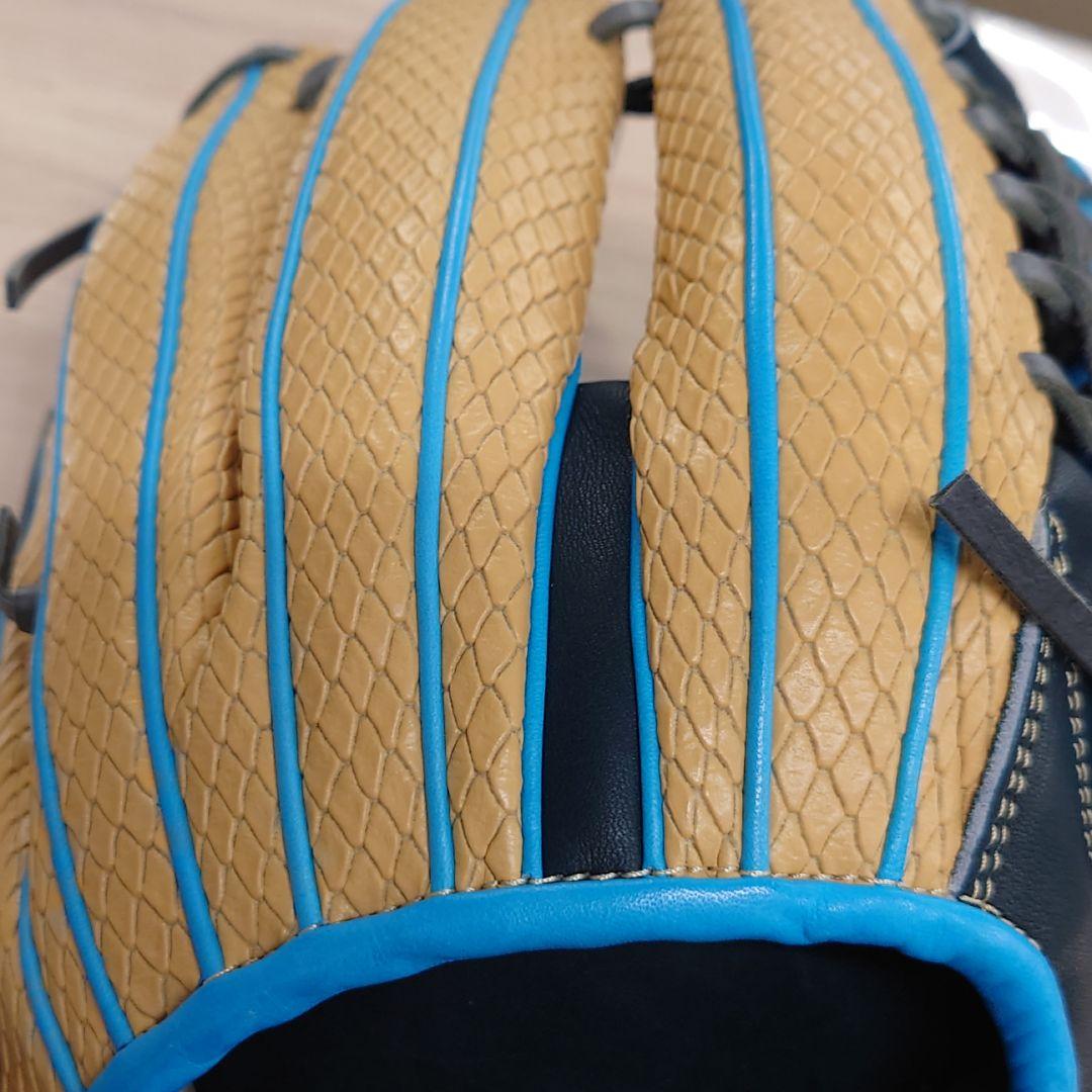 ○軟式野球グローブ ユーティリティ 限定スネークスキンモデル