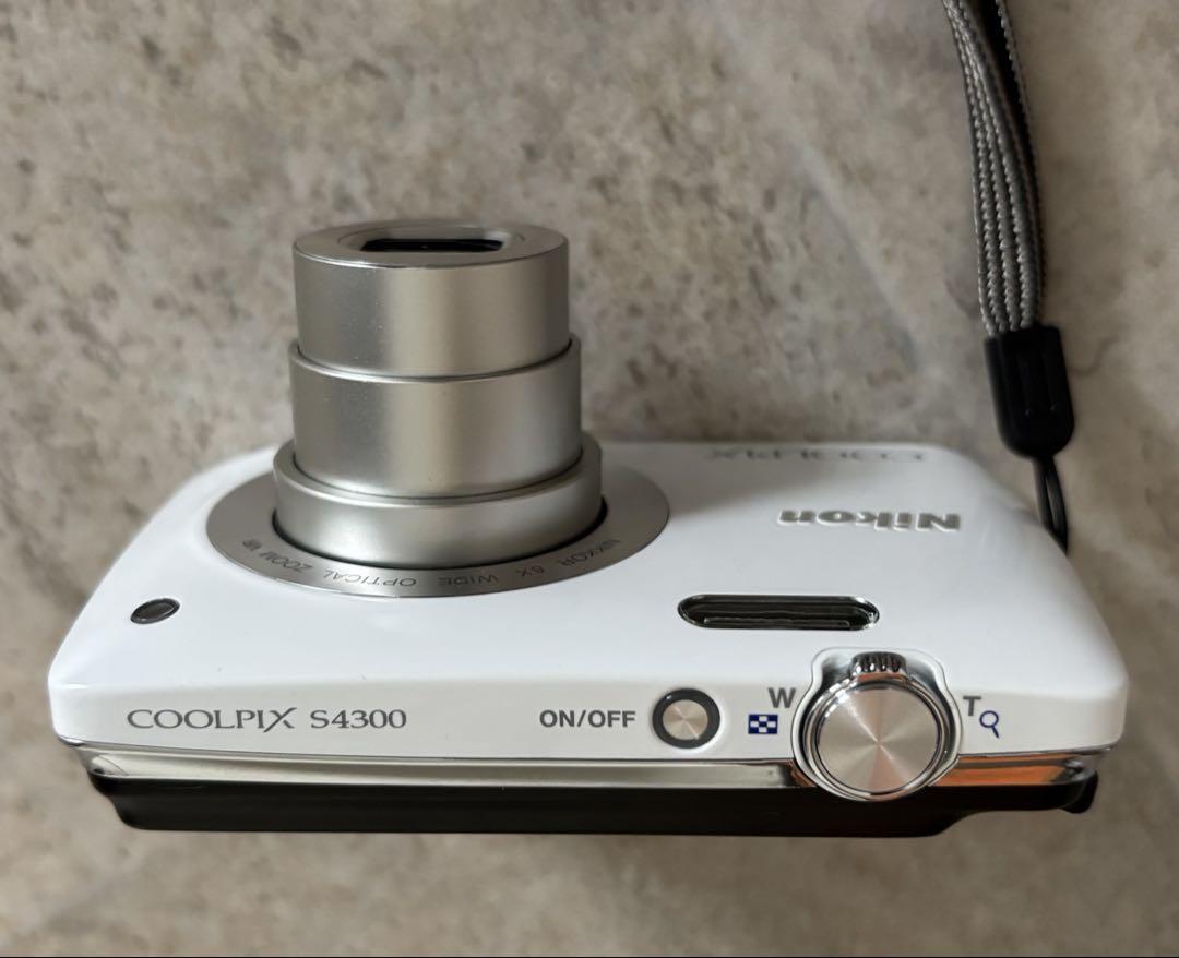 Nikon デジタルカメラ COOLPIX S4300 シェルホワイト