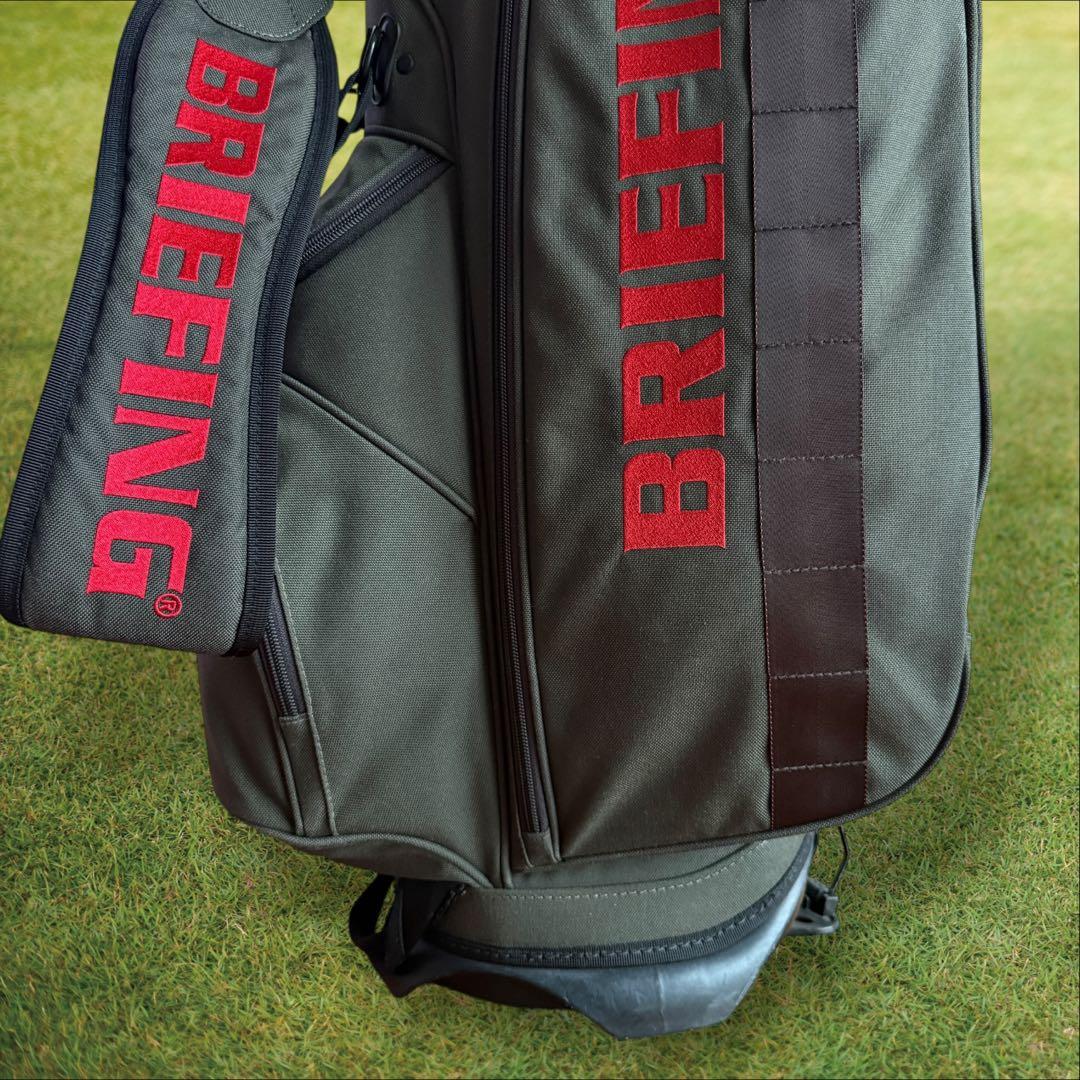 おまけ付き ブリーフィング キャディバッグ CR-4 チャコールグレー 軽量 おまけ付き ブリーフィング キャディバッグ CR-4 チャコールグレー 軽量