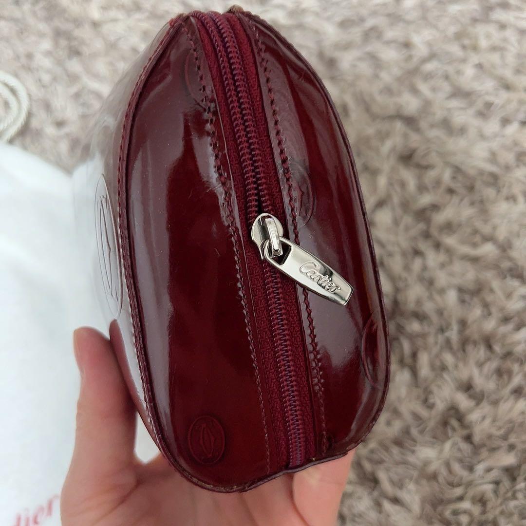 希少 レア】Cartier ハッピーバースデー ポーチ 保存袋付き - メルカリ
