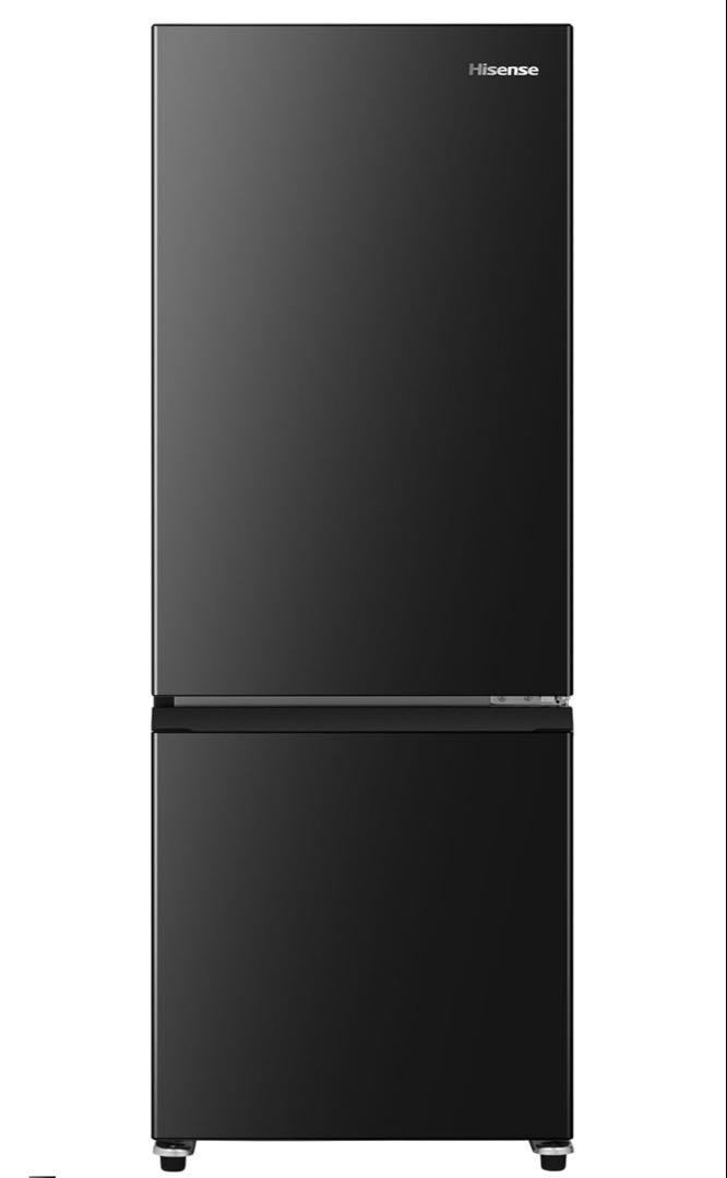 引取歓迎！超美品Hisense ブラック冷蔵庫 HR-D15FB 162L